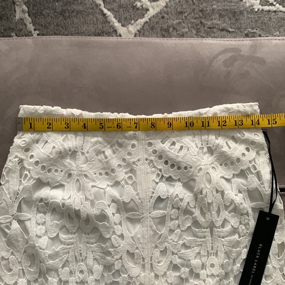 Chico’s NWT Black Label Midi Lace Skirt size 0= Small=size 4 - Picture 10 of 14